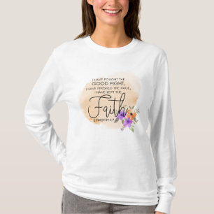 2 Timotheüs 4:7 Ik heb het geloof behouden T-shirt