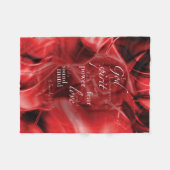 2 Timothy 1:7 Fleece Deken (Voorkant (Horizontaal))