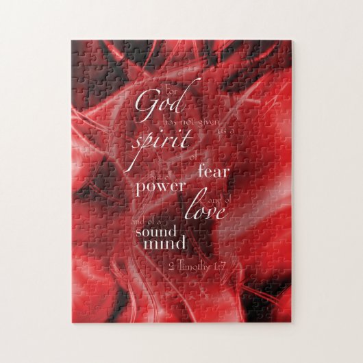 2 Timothy 1:7 Legpuzzel (Verticaal)