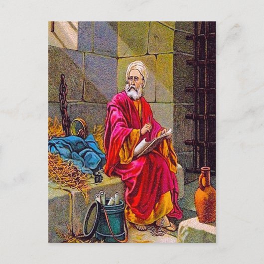 2 Timothy 4:6-8 Ik heb de cursus postcar afgerond Briefkaart (Voorkant)