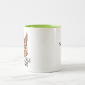 2-Tone Mug 11oz : Mon Père Mon Vieux Moi (chaux) (Centre)