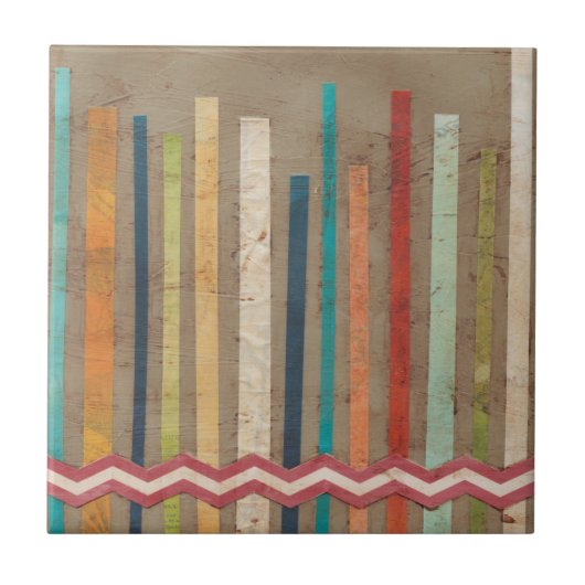 2-Up Paper Fences II Tegeltje (Voorkant)