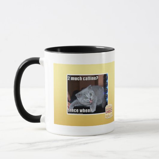 2 veel cafeïne? mok (Links)