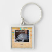 2 veel cafeïne? sleutelhanger (Voorkant)