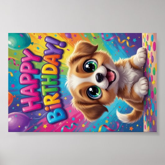 #2 Verjaardag Poster (Voorkant)