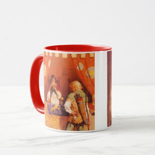 2 verschillende  Robin Hood-Design door NC Wyeth Mok (Voorkant links)