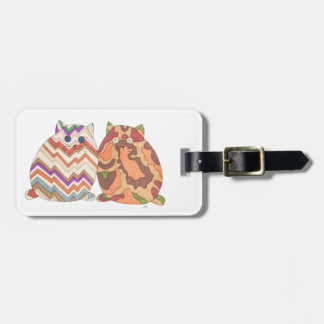 2 Vetkatten #1 Bagagelabel