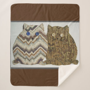 2 Vetkatten #1 Sherpa Deken