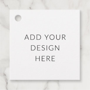 2" vierkante tag afdrukken bedankjes labels