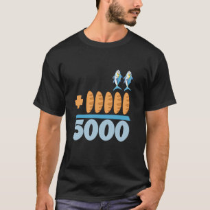 2 Vissen 5 Broden 5000 Gekozen Tegen De Stroom T-shirt