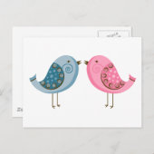 2 Vogels Briefkaart (Voorkant / Achterkant)
