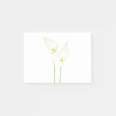 2 witte waterverf post-it® notes (Voorkant)