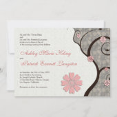 2 wordt 1 zoende Butterflies Weddenschap Kaart (Achterkant)