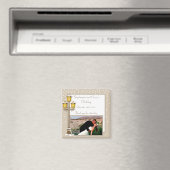 2"x2" Aankondigingsmagneet Oud Kerstmis Magneet (Insitu (Vaatwasser))