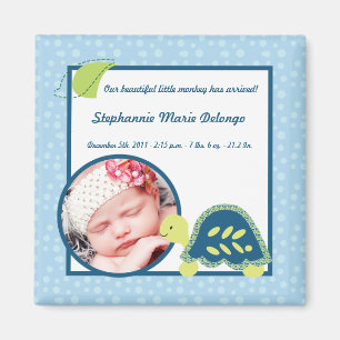 2 "x2" aankondigingsmagneet Turtle Reef Ocean Zee Magneet