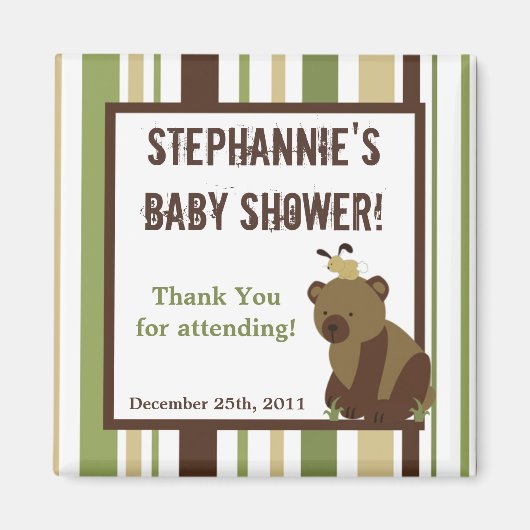 2 "x2" Favor Magnet Enchanted Hollow Forest Beer Magneet (Voorkant)