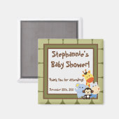 2"x2" Favoriser Magnet Jungle Play (Recto/Verso)