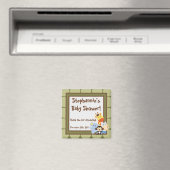 2"x2" Favoriser Magnet Jungle Play (In Situ (Lave-vaisselle))