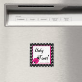 2 "x2" magneet gunst zwart lente tijd dame bug (Insitu (Vaatwasser))