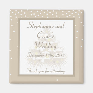 2"x2" reclame magneet Oude Stad Kerstmis