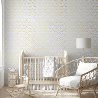 2' x 12' Golden Diamond Patroon Getextureerd Vinyl Behang