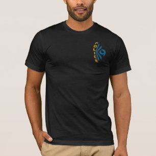 2 zijafdruk - Politie K9 T-shirt