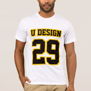 2 Zijdelig WITTE GOLD Bella Canvas Mannen T-shirt