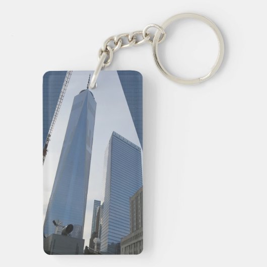 2 zijdelings bedrukte DIY eenvoudig foto-afbeeldin Sleutelhanger (achterkant)