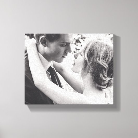  2-zijdig Elegant Scroll 2 Photo Canva Canvas Afdruk (Voorkant)
