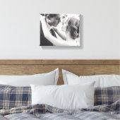  2-zijdig Elegant Scroll 2 Photo Canva Canvas Afdruk (Insitu (Slaapkamer))