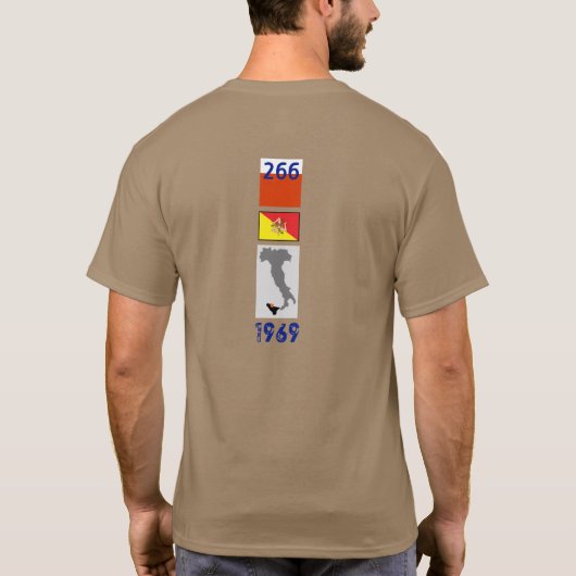 2-zijdig Racing 1969 T-shirt (Achterkant)