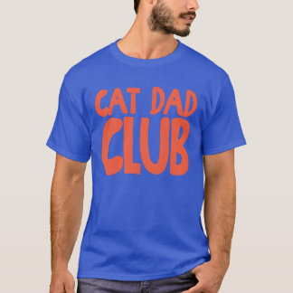2-zijdige Cat Dad Club Leven is beter met katten V T-shirt