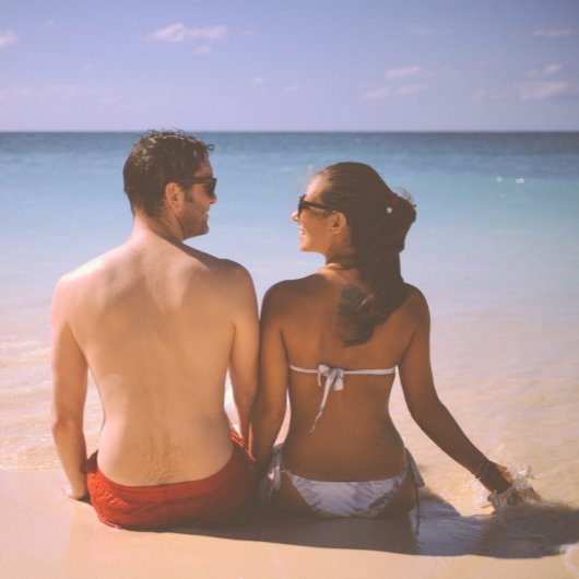  2-zijdige Elegant Scrolls 2 Foto Keramisch Ornament