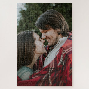  2-zijdige Elegant Scrolls 2 Foto Legpuzzel