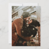 2-zijdige foto Save the Date Wedding Modern  (Achterkant)