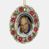 2-zijdige herdenkingsversiering keramisch ornament (Rechts)