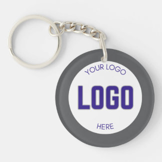 2-zijdige Logo over Clean Company Business Sleutelhanger