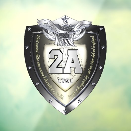 2A 1791 RAAMSTICKER (Vel 3)