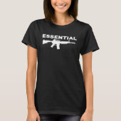 2a 2e wijziging Essential M16 AR Pro Pistool T-shirt (Voorkant)