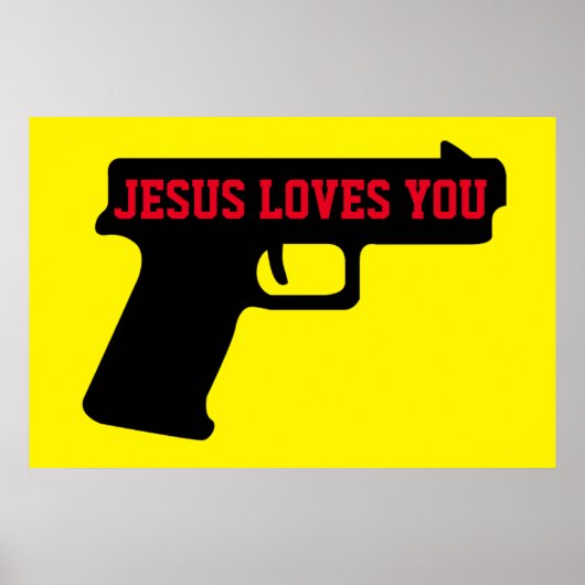 2A - JESUS VOUS AIME Poster (Devant)
