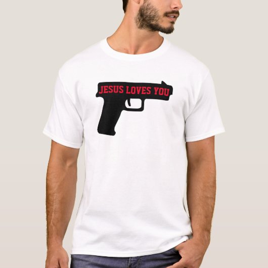2A - JÉSUS VOUS AIME T-shirt (Devant)