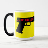2A - JÉSUS VOUS AIME Tasse Morphing 15 Oz. (Gauche)