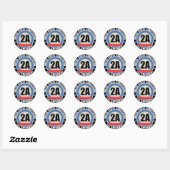 2A Logo Stickers (Vel)
