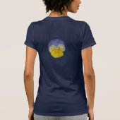 2a Pansy Yellow Blue T-shirt (Achterkant)