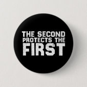 2A Tweede beschermt het eerste Pistool voor vrije  Ronde Button 5,7 Cm (Voorkant)