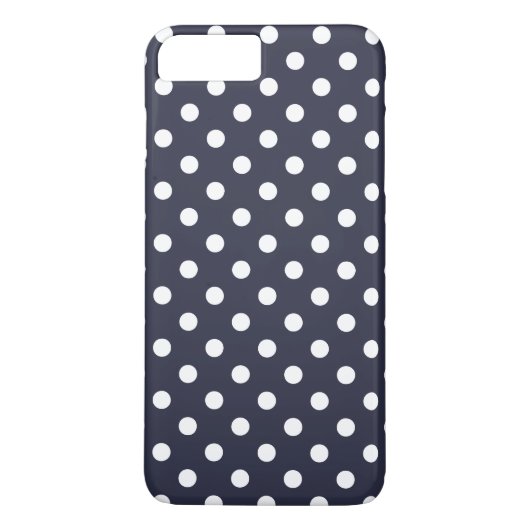 2AM Blue Polka Dot iPhone 7 Plus Hoesje (Achterkant)