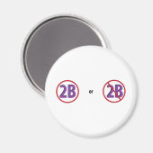 2B MAGNEET (Voorkant / Achterkant)