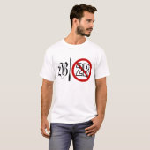 2B of niet 2B Licht T-shirt (Voorkant volledig)