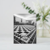 2c3c2a48cd8fa24420df8732d09ecfc6—freemason-lodge- briefkaart (Staand voorkant)
