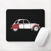 2CV Deux Chevaux Dolly Oldtimer Rood Muismat (Met muis)